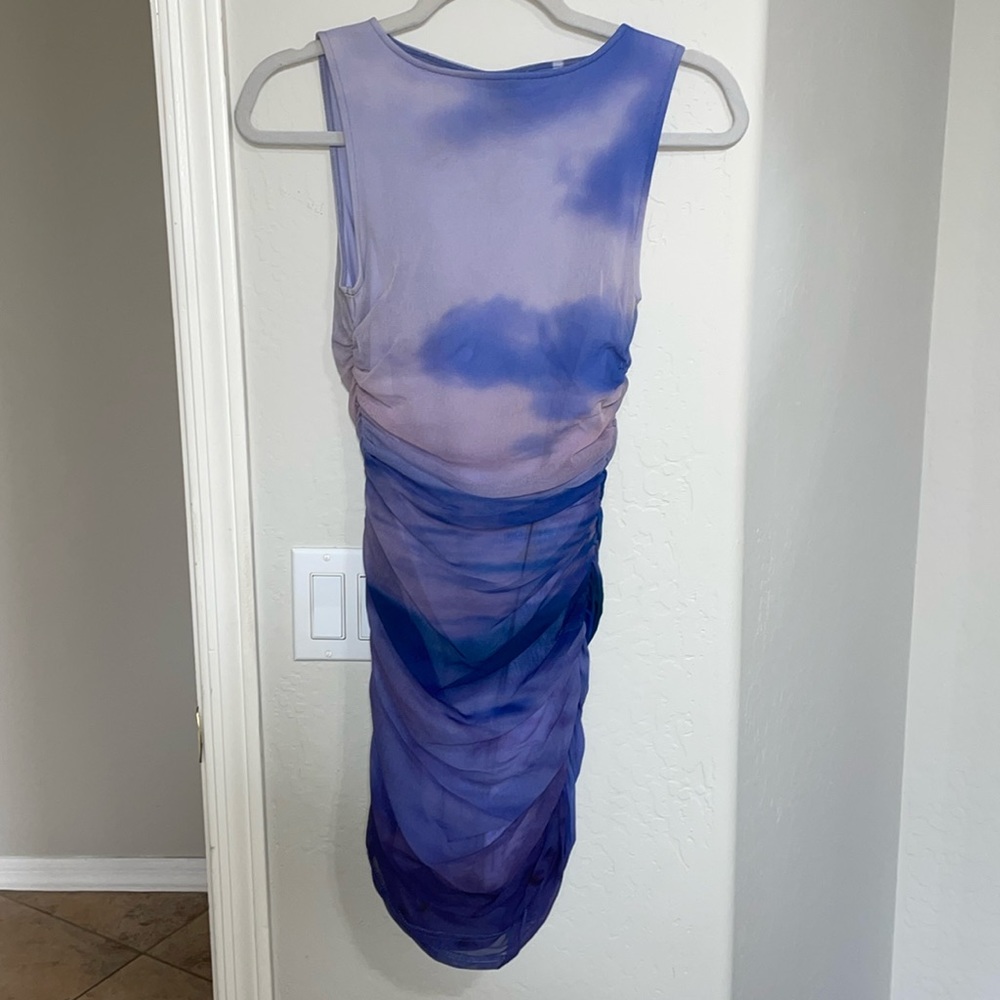 Purple Bodycon Dress